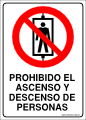 seg213
Prohibido el ascenso y descenso de perso