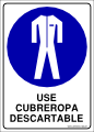seg320
Use Cubreropa Descartable