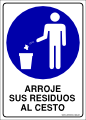 seg331
Arroje sus residuos al cesto
